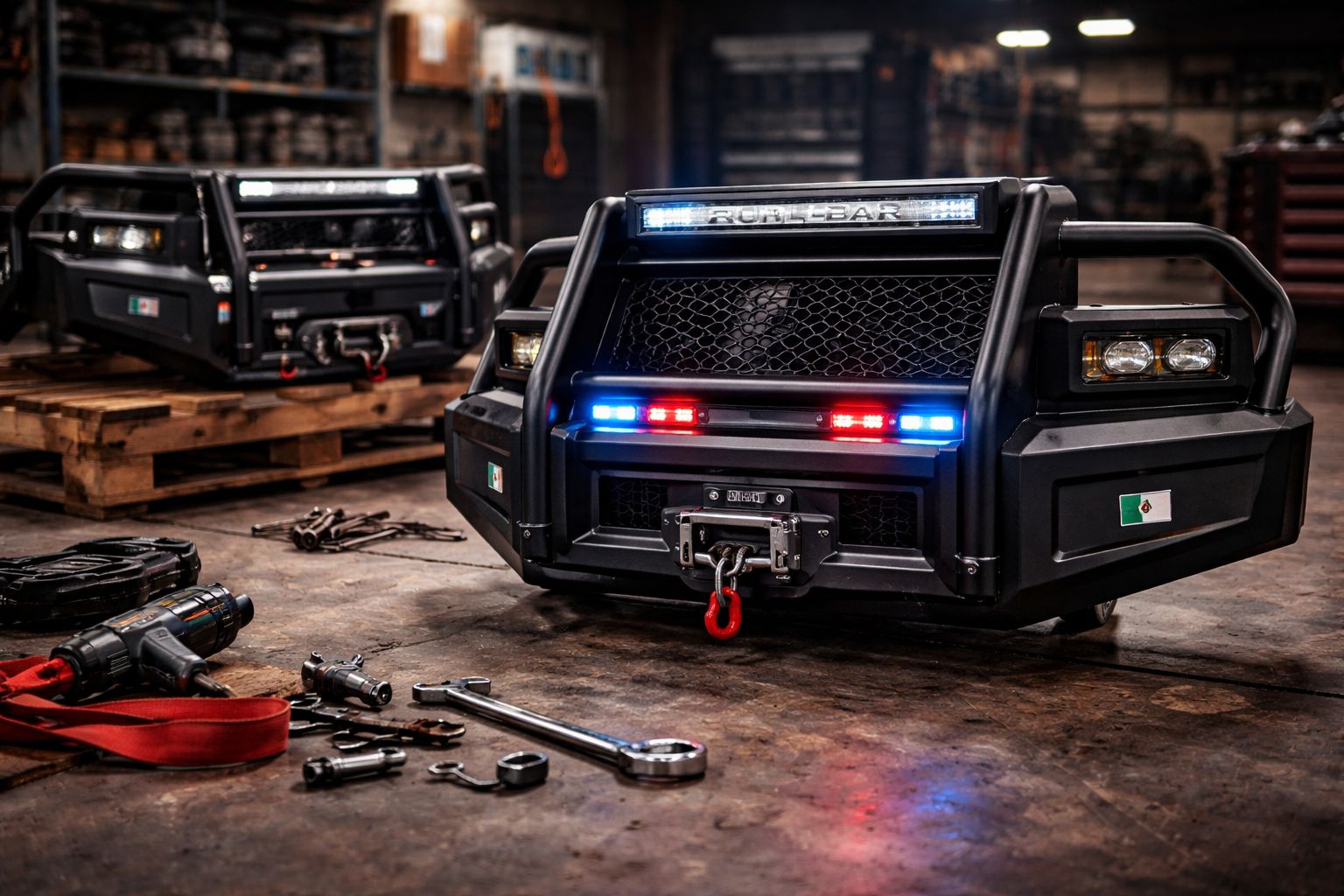 Tumbaburros con LED